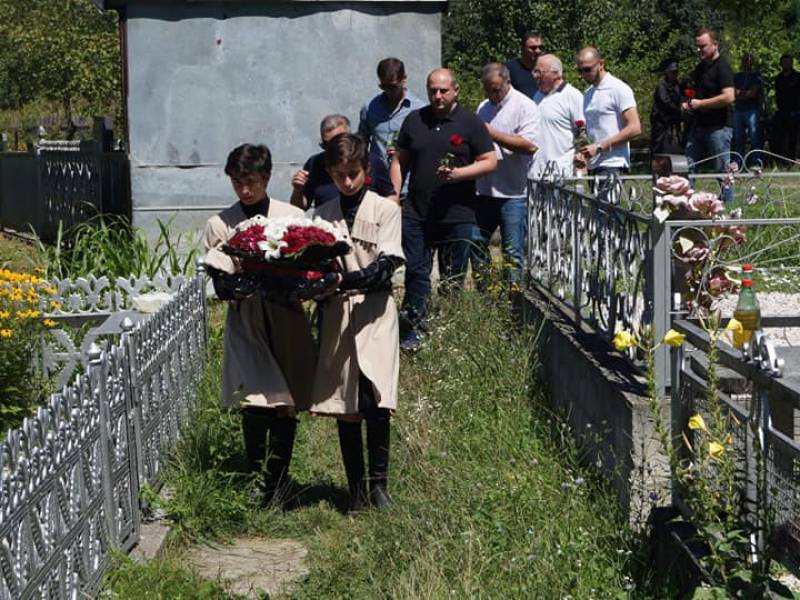 ლეჩხუმელი გმირის ხსოვნას პატივი მიაგეს